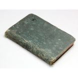 WW1 Italian pocket diary (1918) belonging to W Howard Green 145th MGC. Various pencilled day by