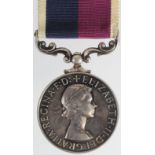RAF QE2 LSGC Medal (DEI GRATIA) to (2305904 Sgt G Coulthurst RAF).