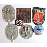 German lapel badges varied selection