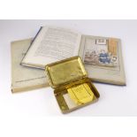 WW1 1914 Princess Mary's gift tin, complete with original used empty packet of cigarettes with