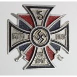 German Cossack 1941 Alloy cross