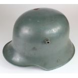 Imperial German WW1 M16 Steel Stalhelm tin helmet complete with liner.