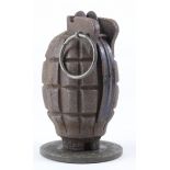 WW1 Mills No. 5 Mk. 1 Hand Grenade with 1916 dated base plate. Very nice example not excavated.