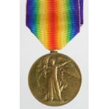 Victory Medal to 2718 Sjt P Harris R.Warwick Regt. Died of Wounds 10/12/1916 with the 1/6th Bn. Born