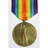 Victory Medal to 23986 Sjt J W Hardie RA. Killed In Action 7th Sept 1916 with 22nd Bde HQ. Lived