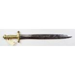 Sidearm - French Model 1831 'Gladius' Pattern Infantry Sword. D/E Blade 19" (some wear and