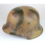 German WW2 steel combat helmet complete with liner.