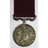 Army LSGC Medal QV (large letter reverse) replacement suspender. Engraved (Pte Henry Joseph