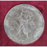 German Plaque from the Deschler hoard found & released in the 1970s an Olympic example dated 1935-