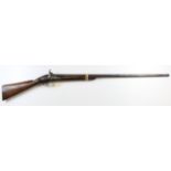 Fowling Piece - a large and impressive Fowling piece converted from flintlock circa. 1830. Heavy