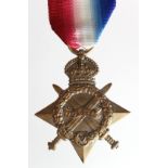 1915 Star to 16667 Pte R L Rennoldson E.York.Regt. Killed In Action 9/8/1915 with the 1st Bn. Born