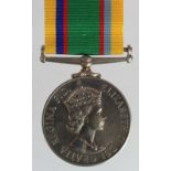 Cadet Forces Medal QE2 (DEI GRATIA) named (TY.Lt.(S.C.C.) D K Callow RNR).