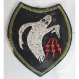 American unusual patch for Pattons Ghost Army of Inflatable Tanks and radio traffic to confuse