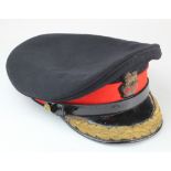 British Army Staff Officers Cap in a large size. In very good condition, with bullion Colonel/