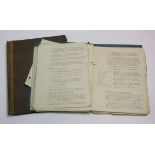 RAF aircraft manuals De Havilland technical notes on the Mosquito aircraft dates 4 / 12 / 1944 and