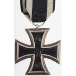 WW1 Iron Cross 2nd Class, maker marked to ring.