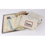 German WW2 Luftwaffe officers casualty documents, photos, letters etc. to Oskar Stubing Luftwaffe