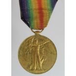 Victory Medal to 28082 Cpl R J Vogler Som.L.I. Killed In Action 15th April 1918 with the 1st Bn.