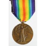 Victory Medal to 14834 Sjt C E Gallagher L.N.Lanc Regt. Killed In Action 7/7/1916 with the 9th bn.
