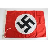 German WW2 1934 dated double sided NSDAP party flag.