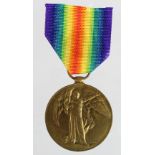 Victory Medal to 21-985 Sjt H Donkin North'D Fus. Killed In Action 1st July 1916 (1st Day Battle