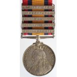 QSA with bars TH/OFS/RoL/Tr/LN named (4434 Pte W Hickson Lanc Regt). Served 2nd Bn.