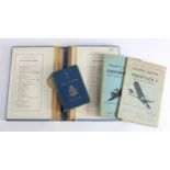 RAF WW2 Wattisham Bible with a set of Aircraft data identification sheets in album with original set