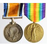 BWM & Victory Medals to 11733 Pte. G Davy, Royal Sussex Regiment also served Norfolk Regiment.