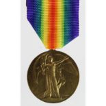 Victory Medal to 21481 Pte W Hitchin Manchester Regt. Killed In action 1st July 1916 (1st Day Battle