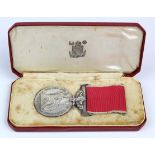 British Empire Medal (Civil) in Royal Mint case, to (Thomas Neale). L/G 9/1/1940 Outside Senior