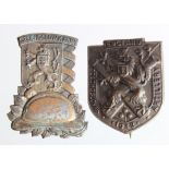 Czech WW2 Free Czech Forces badges (2)