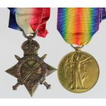1915 Star and Victory Medal to L-10545 Pte J Sorrell R.W.Kent.R. KIA 22nd July 1916 with the 1st Bn.