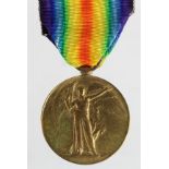 Victory Medal named 2.Lieut F W Beard. Killed In Action 10/10/1916 serving with 2nd Bn W.Riding