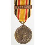 Imperial German a China 1900 medal with Peking bar
