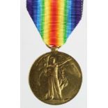 Victory Medal to 11911 A.Sjt A C Hatton K.O.Sco.Bord. Died of Wounds 24 July 1916 with the 2nd Bn.