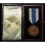 Jubilee Medal 1897 in bronze, in original Wyon case.