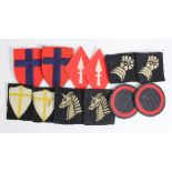 British Army Divisional Patches (6 pairs)