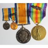 BWM & Victory Medal with MID to (Major A Tubbs). Rank corrected on BWM. Albert Tubbs served as a