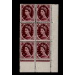 GB QE Wilding 11d Tudor watermark (the key value in the set), SG.528, unmounted mint lower-right