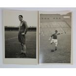 Birmingham City b&w postcards of players at training. Ted Duckhouse who played between 1938-1950,