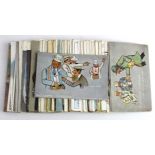 Sydney Carter, x 105 Comic selection of postcards, some part sets, a few other artists inc Buxton,
