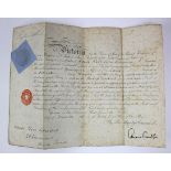 Commission document relating to Harold Platt Sykes to the rank of 2nd Lieutenant, dated 15th