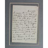 Keppel (Frederick Charles, 1831-1876). An original six-sided manuscript letter, signed by
