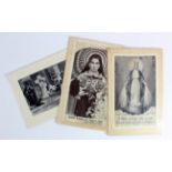 Woven Silks, Religious, Omaria Concepya Sainte Therese, Hic Calix   (3)