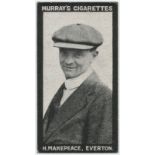 Murray - Footballers, series H, type card H Makepeace, Everton, G - G+ cat value £65