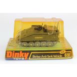 Dinky Toys, no. 691 'Striker Anti-Tank Vehicle', contained in original packaging