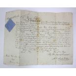 Commission document relating to Harold Platt Sykes to the rank of Major, dated 12th June 1903,