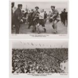 Olympics London 1908, marathon race with winner & Dorando who finished first but was