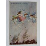 Children, Elves & fairies by Rentoul Outhwaite, 79 Look like great butterflies   (1)