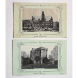 Silks, woven by Grant, Blarney Castle & Municipal Buildings Glasgow   (2)